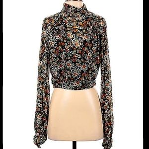 Sheer Free people blouse